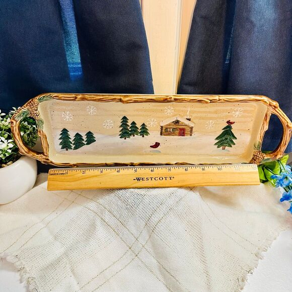 HEARTLAND Christmas Serving Tray - Picture 5 of 8